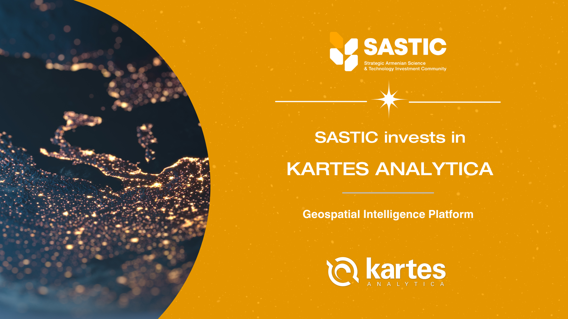From Space to Insight: SASTIC Backs Kartes Analytica’s Vision for Smarter Geospatial Data