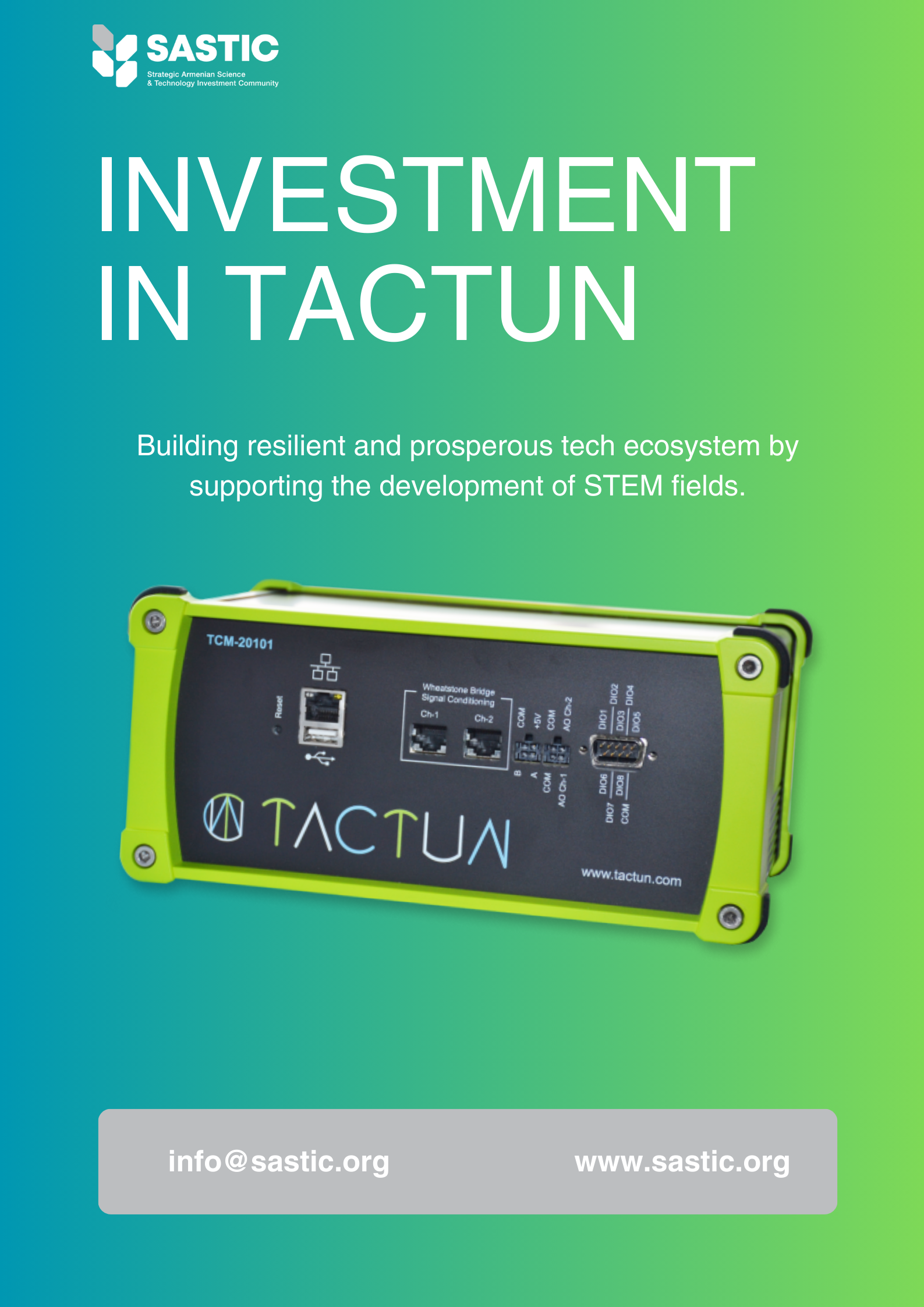 Investment in TACTUN